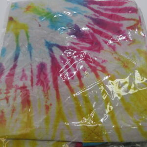 TOTE BAG 18X18 SPIRAL TIE DYE SC74-SPL