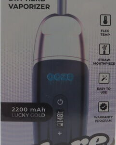 OOZE FLARE DRY HERB VAPORIZER LUCKY GOLD