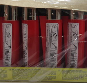 CLIPPER CP11 TRANSLUCENT RED TRAY 48CT