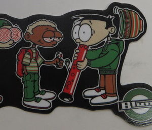 STICKER BLUNT SMOKING CS-0143