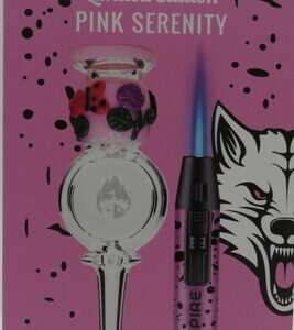 WULF EMPIRE STRAW & TORCH KIT LE PINK SERENITY