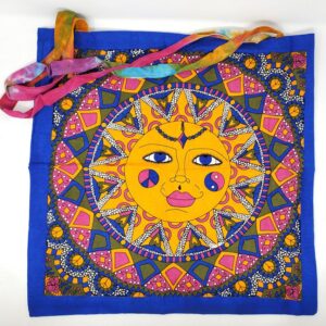 TOTE BAG 18X18 MULTI COLOR SUN SC74-SUN