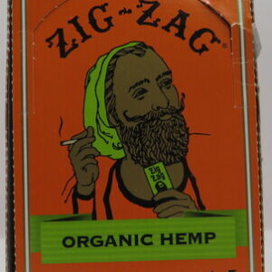 ZIG ZAG ORGANIC HEMP 1 1/4 BX 24CT