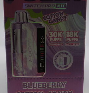 FOGER SWITCH PRO KIT BLUEBERRY COTTON CANDY BX 5CT