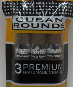 CUBAN ROUNDS ROBUSTO 3PK
