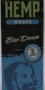 ZIG ZAG HEMP WRAPS BLUE DREAM PP2/$0.99 BX 25CT