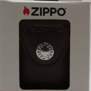 ZIPPO LIGHTER POUCH LEATHER WITH LOOP BROWN