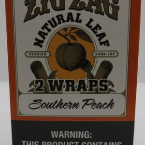 ZIG ZAG NAT LEAF WRAPS SOUTHERN PEACH PP2/$1.89 BX 10CT