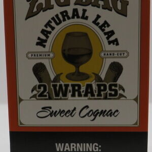 ZIG ZAG NAT LEAF WRAPS SWEET COGNAC PP2/$1.89 BX 10CT