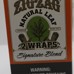 ZIG ZAG NAT LEAF WRAPS SIGNATURE 2PK BX 10CT