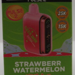 GEEKBAR PULSE 2 STRAWBERRY WATERMELON HUBBA BX 5CT