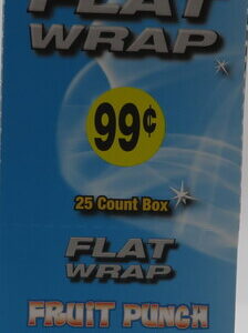 GT FLAT WRAP FRUIT PUNCH PP2/$0.99 BX 25CT