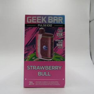 GEEKBAR PULSE X2 STRAWBERRY BULL BX 5CT
