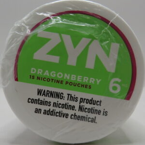 ZYN CR POUCHES DRAGONBERRY 6MG ROLL 5CT