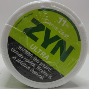 ZYN ULTRA POUCHES CITRUS ZEST 11MG ROLL 5CT