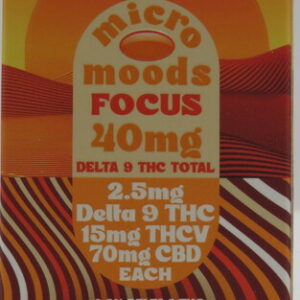 HABIT MICRO MOODS FOCUS SOFT GELS JAR 16PK
