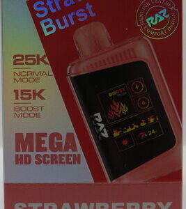 RAZ LTX 25K STRAWBERRY BURST BX 5CT