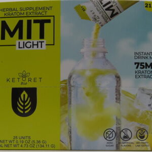 KETORET MIT LIGHT LEMONADE DRINK MIX BX 25CT