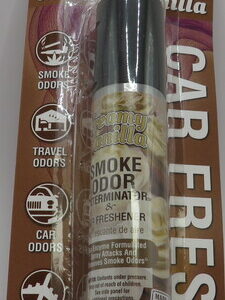 SMOKE ODOR CAR SPRAY CREAMY VANILLA 1OZ
