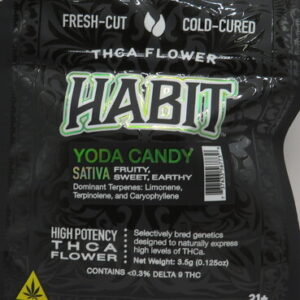 HABIT THCA FLOWER YODA CANDY 3.5GM