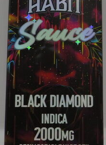 HABIT SAUCE THCA PEN BLACK DIAMOND 2GM