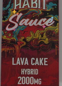 HABIT SAUCE THCA PEN LAVA CAKE 2GM