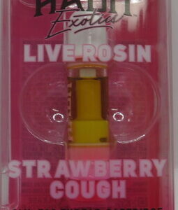 HABIT EXOTICS THCA CART STRAWBERRY COUGH 1GM