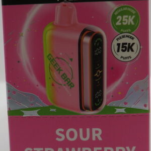 GEEKBAR PULSE 2 SOUR STRAWBERRY BX 5CT