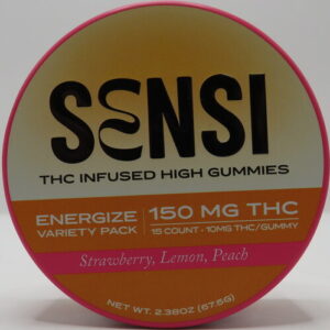 SENSI INFUSED THC GUMMIES ENERGIZE 15PK