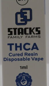 STACKS THCA DISPOSABLE BLUEBERRY MUFFIN 1G