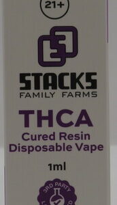 STACKS THCA DISPOSABLE GRAPE DOSI 1G
