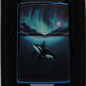 ZIPPO 48984 WHALE DESIGN