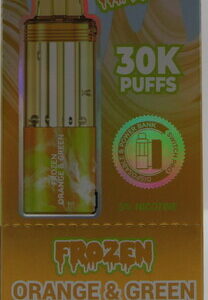FOGER SWITCH PRO POD FROZEN ORANGE & GREEN BX 5CT