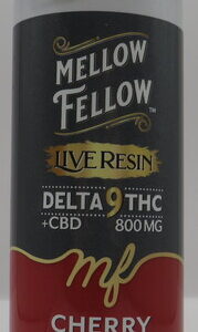 MELLOW FELLOW D9+CBD GUMMIES CHERRY RINGS 800MG