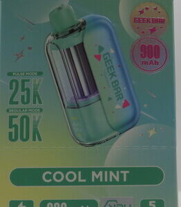 GEEKBAR CLR COOL MINT BX 5CT