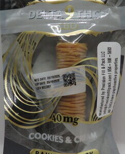MELLOW FELLOW D9+CBD BAKLAVA COOKIES&CREAM 40MG