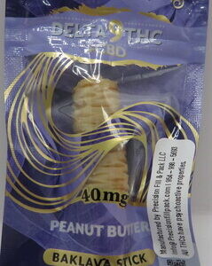 MELLOW FELLOW D9+CBD BAKLAVA PEANUT BUTTER 40MG