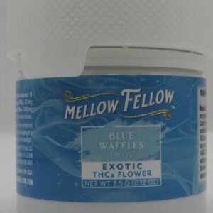 MELLOW FELLOW THCA FLOWER BLUE WAFFLE 3.5G
