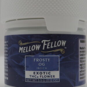 MELLOW FELLOW THCA FLOWER FROSTY OG 3.5G