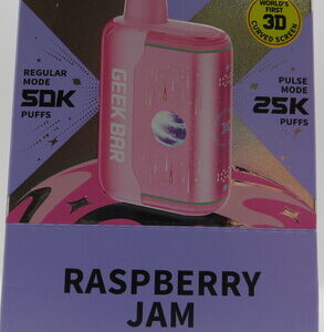 GEEKBAR PULSE X2 RASPBERRY JAM BX 5CT