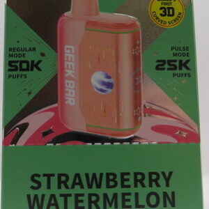 GEEKBAR PULSE X2 STRAWBERRY WATERMELON BX 5CT