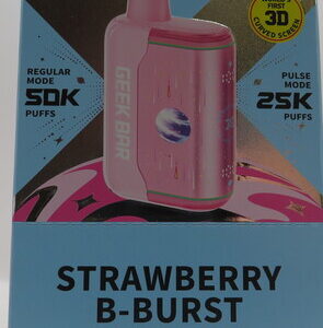 GEEKBAR PULSE X2 STRAWBERRY B-BURST BX 5CT