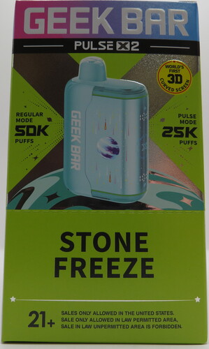 GEEKBAR PULSE X2 STONE FREEZE BX 5CT
