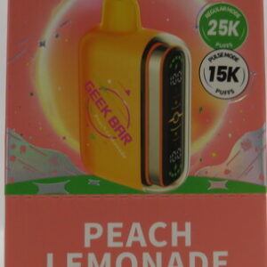 GEEKBAR PULSE 2 PEACH LEMONADE BX 5CT