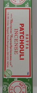SATYA INCENSE PATCHOULI 15G