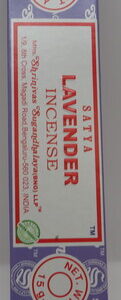 SATYA INCENSE LAVENDER 15G