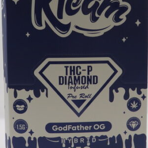 KREAM THCP DIAMOND ROLL GODFATHER OG 1.5G BX 40CT