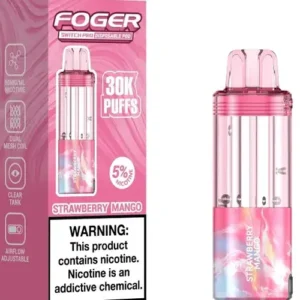 FOGER SWITCH PRO POD STRAWBERRY MANGO BX 5CT