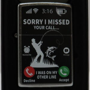ZIPPO 47450 MISSED CALL DESIGN