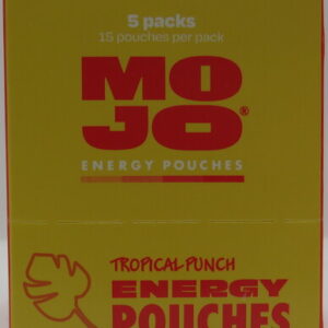 MOJO ENERGY POUCHES TROPICAL PUNCH 50MG BX 5CT